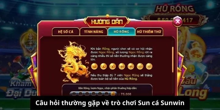 Sun Cá Sunwin game đổi thưởng ăn khách